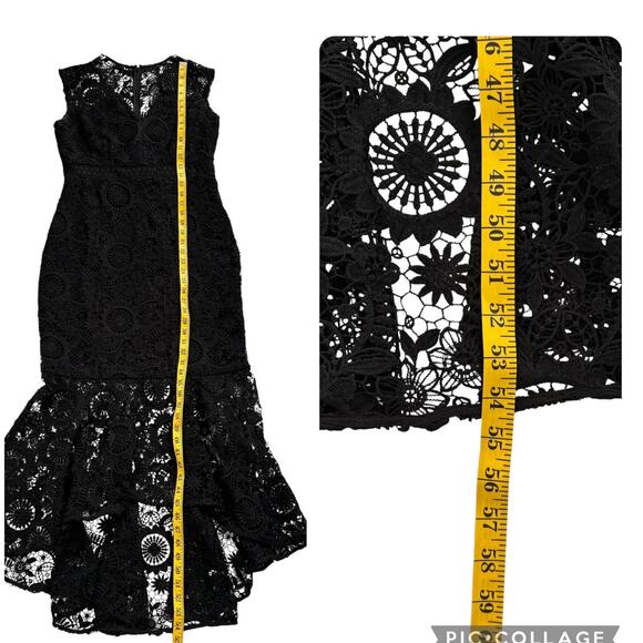 SHOSHANNA DARCY EVENING LACE DRESS ELEGANT STYLE FORMAL EVENT WOMEN SIZE 6 - Picture 8 of 11